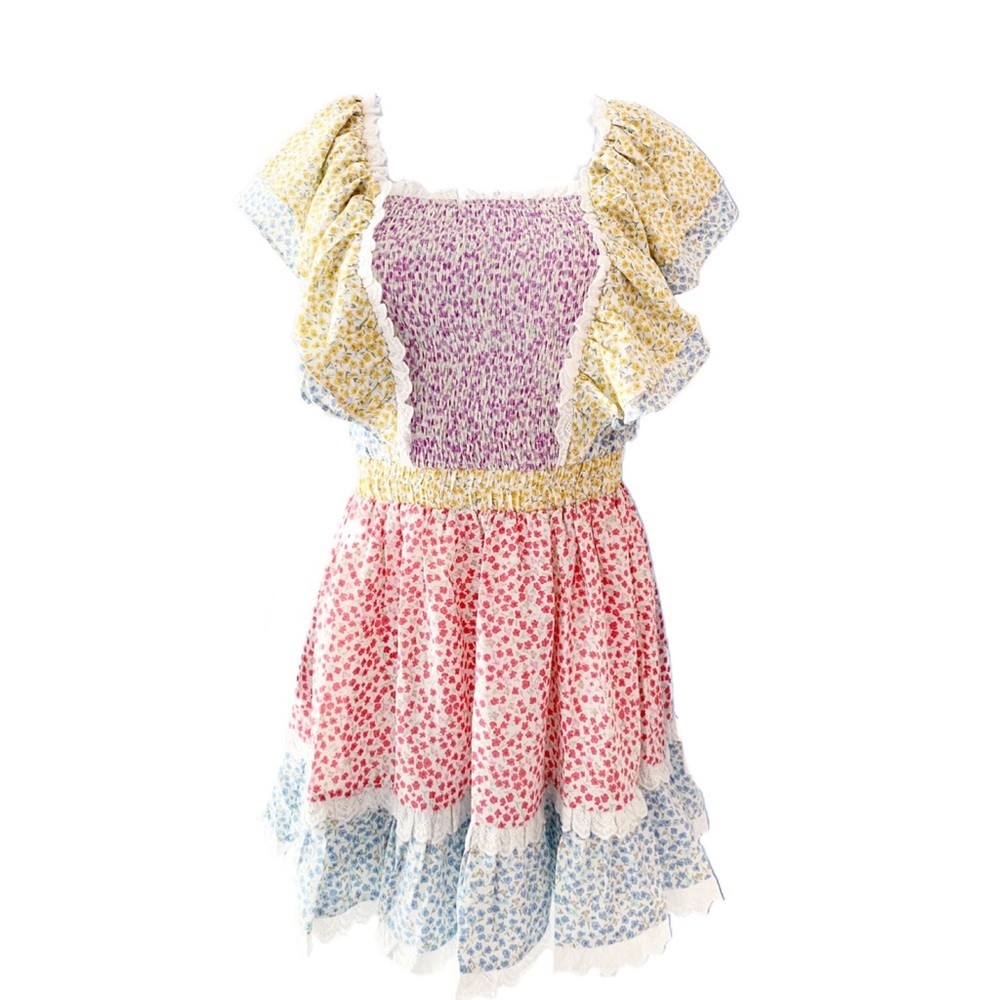 Stellah Ruffle Mini Dress